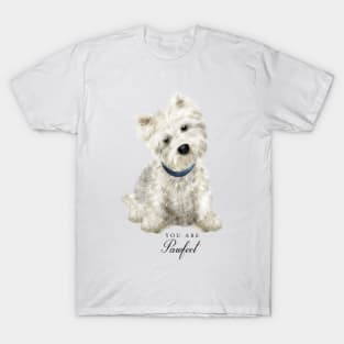 Cute Pawfect Westie T-Shirt